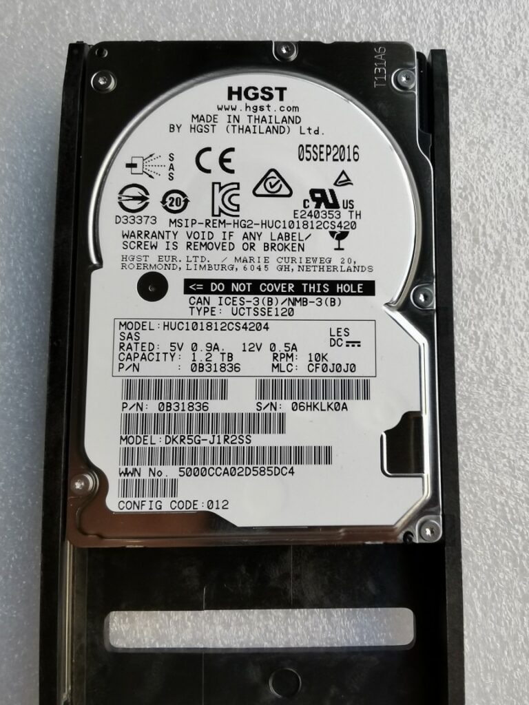 HDS VSP G200 G400 storage 5552789-P 1.2T 2.5 inch SAS hard disk R5G ...